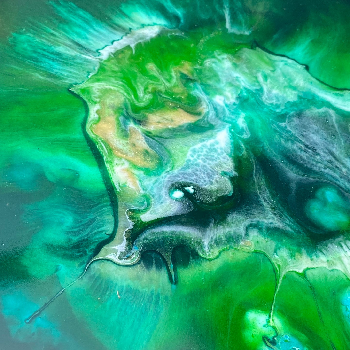 Serveerschaal Anna - Groen