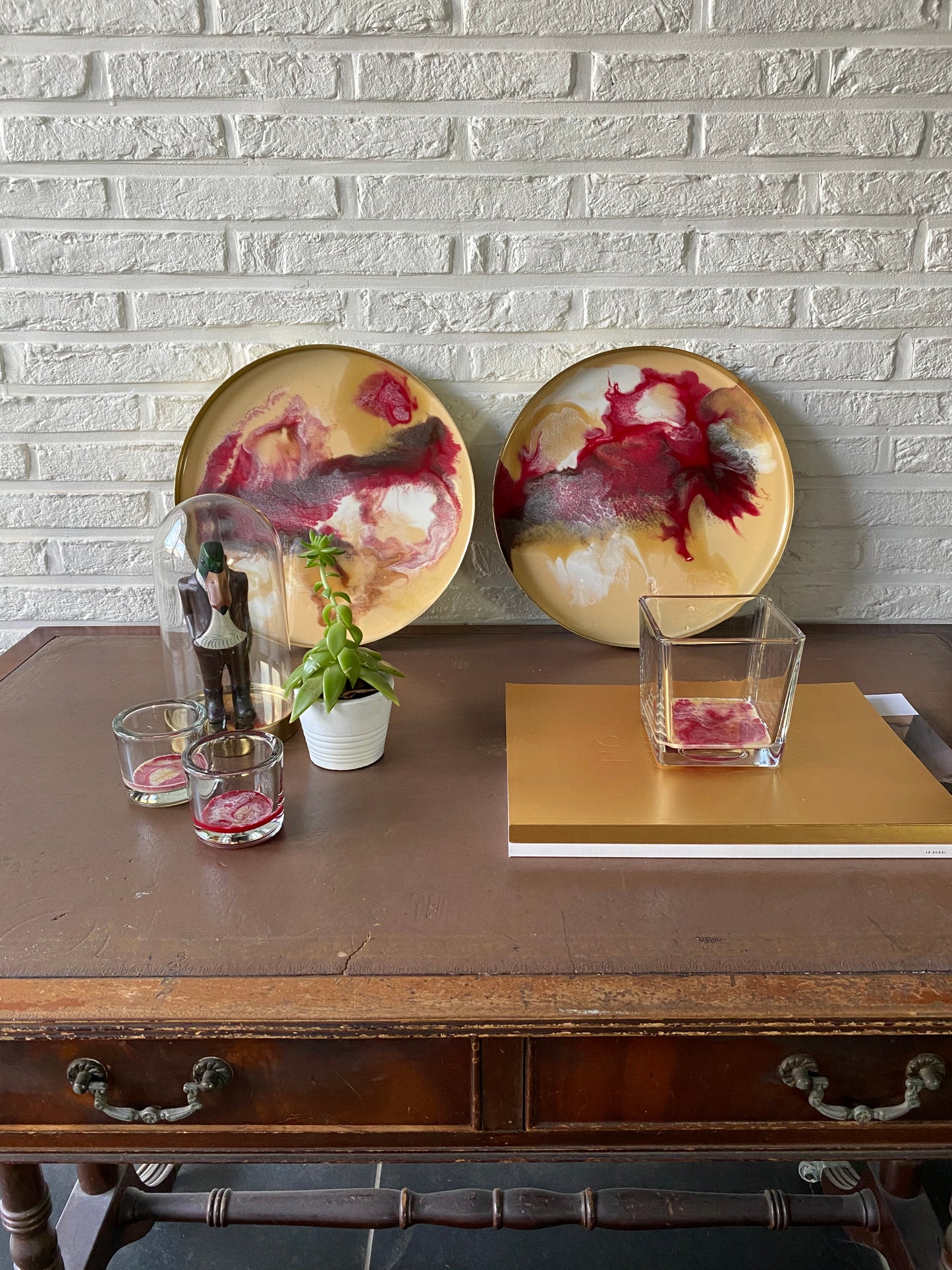 Serveerschaal Anna - Roze