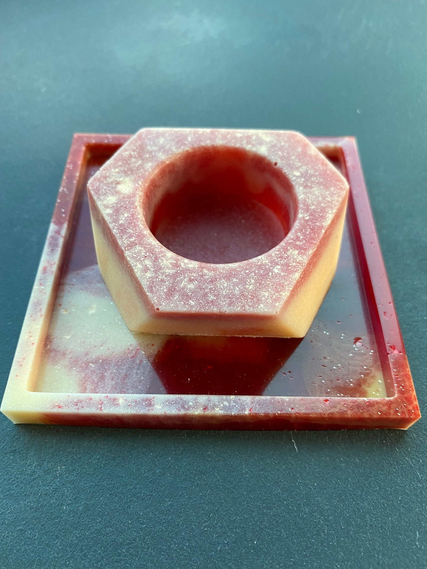 Aline - Onderlegger - Vierkant - Groen