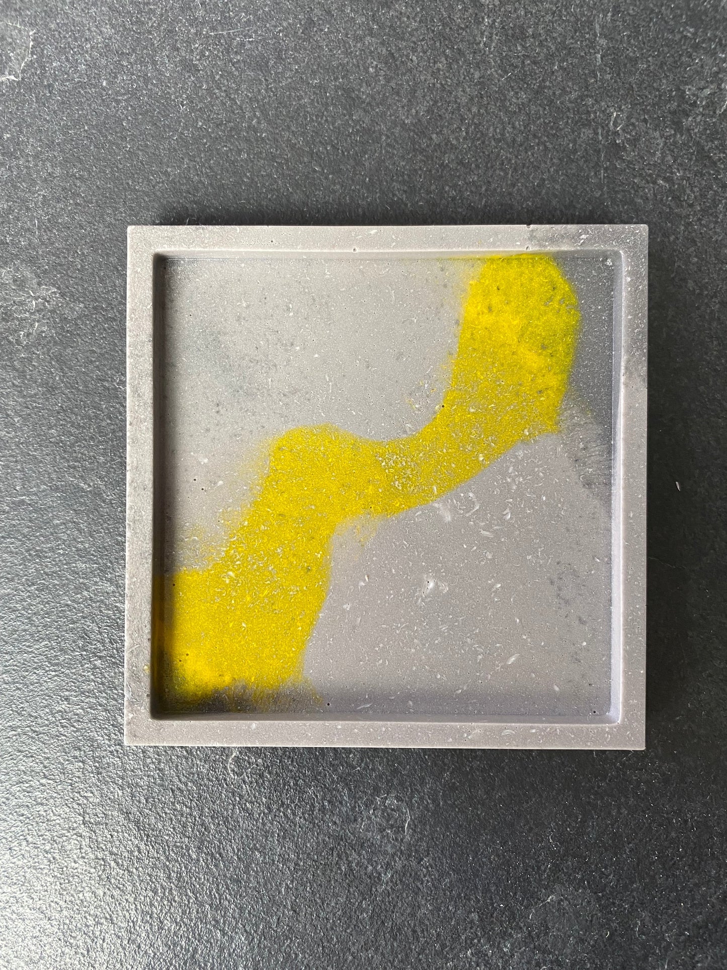 Aline - Onderlegger - Vierkant - Blauw