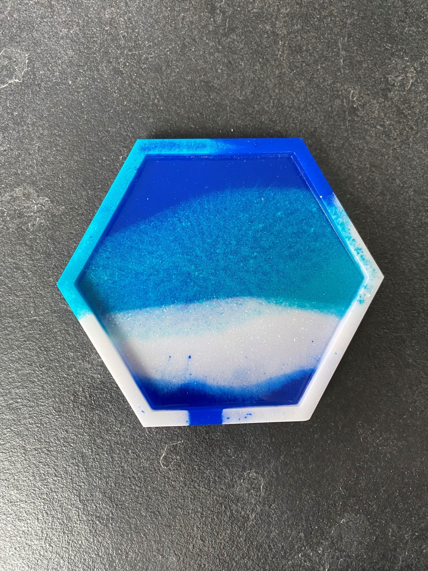 Aline - Onderlegger - Zeshoek - Rood