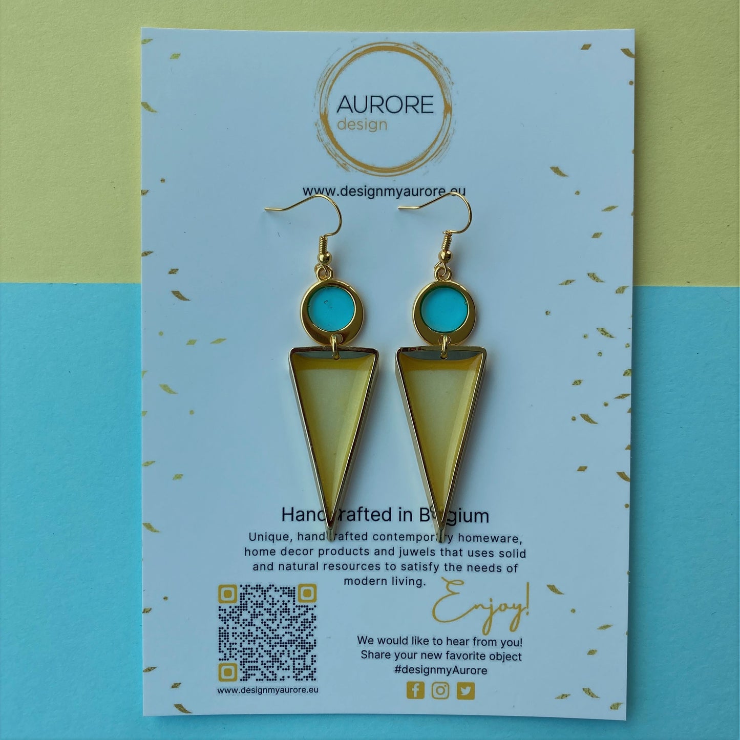 Throwback to the nineties, geel