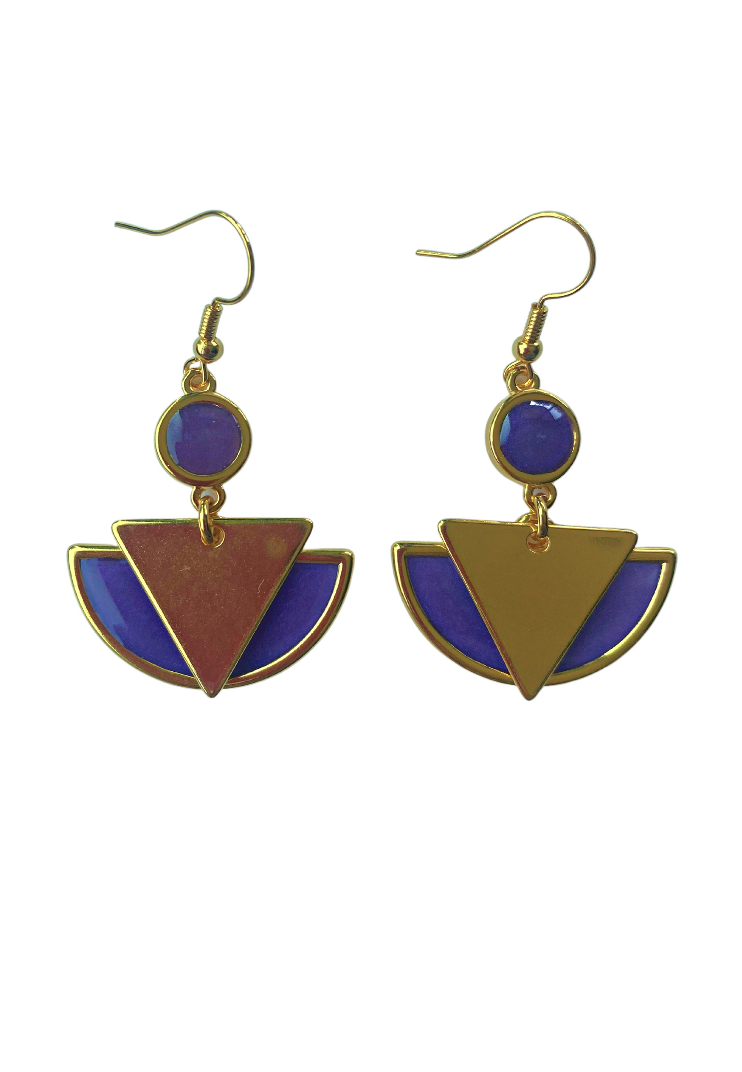 Art deco oorhangers - Arty Paars